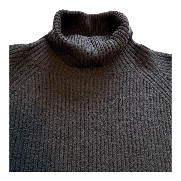 Wilfred Free Black Merino Wool Turtleneck Sweater - Size Medium - Picture 8 of 13